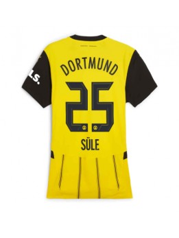 Borussia Dortmund Niklas Sule #25 Heimtrikot für Frauen 2024-25 Kurzarm